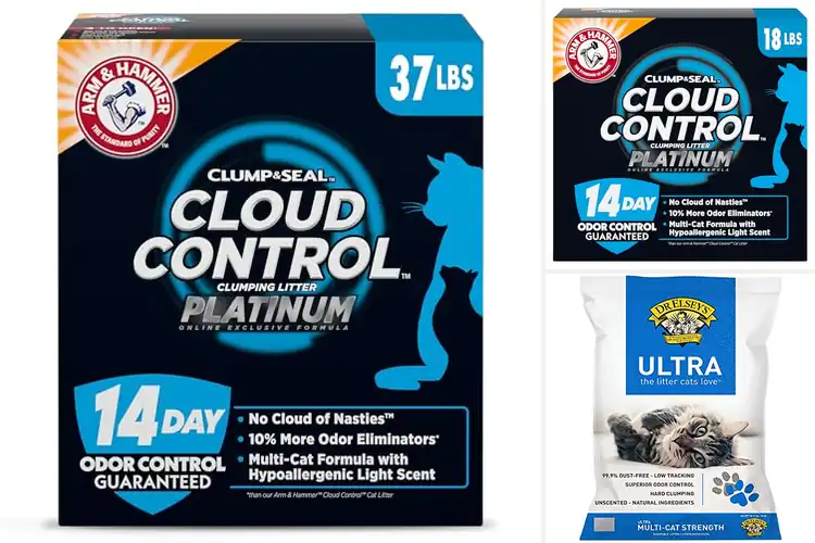Detailed view of Best 99.9% Dust Free Cat Litter