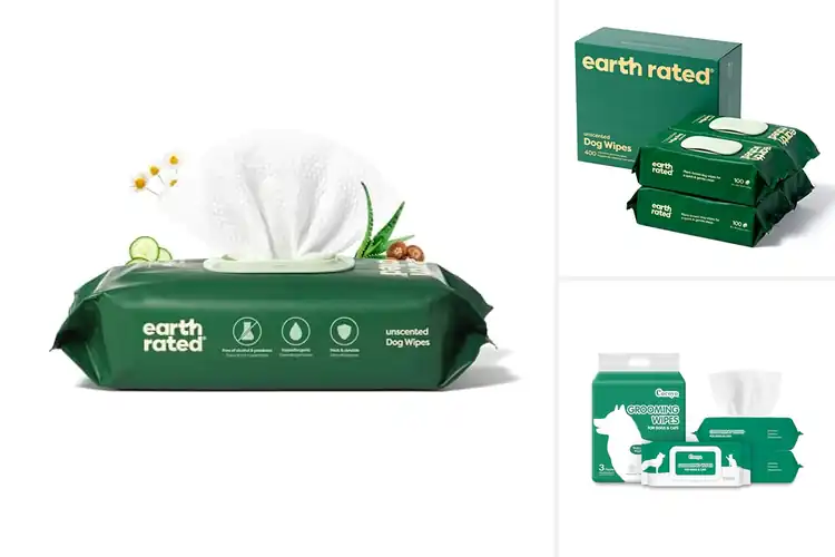 Detailed view of Best Aloe Shea Chamomile Cucumber Pet Wipes