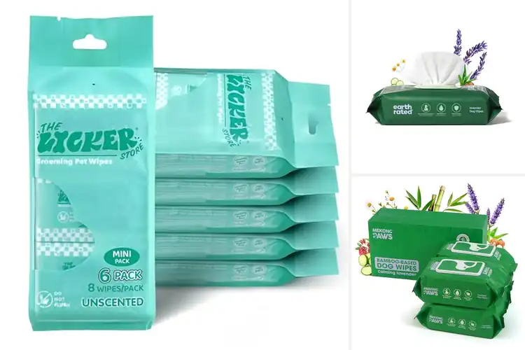 Detailed view of Best Aloe Shea Chamomile Pet Wipes: Gentle Care for Pets