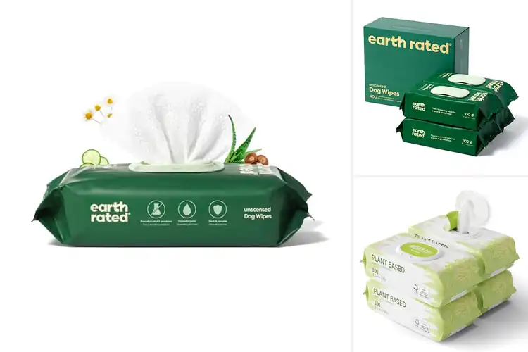 Detailed view of Best Biobased Non Flushable Pet Wipes