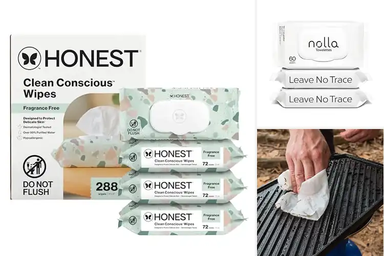 Detailed view of Best Biodegradable Wipes