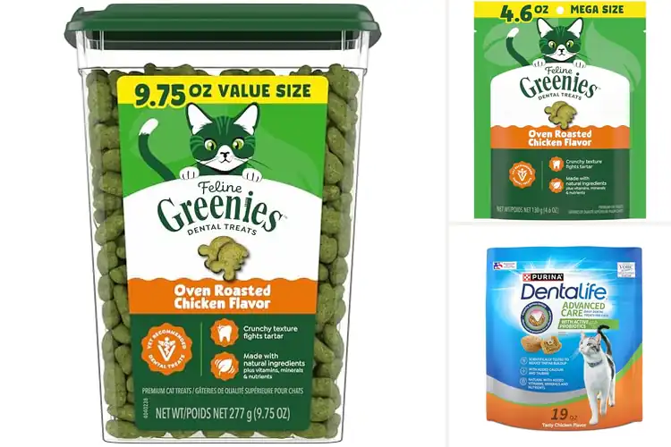 Detailed view of Best Cat Dental Treats: Top 10 Vet-Approved for Fresh Breath