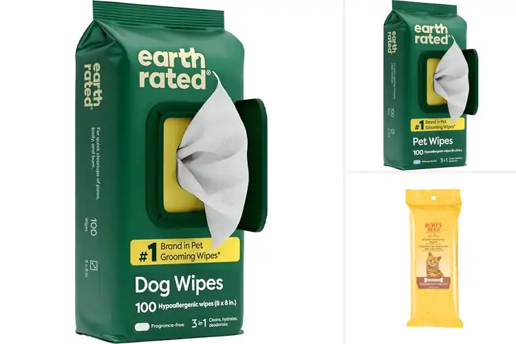 Detailed view of Best Cat Grooming Wipes