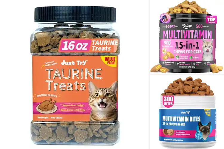 Detailed view of Best Cat Treats with Taurine