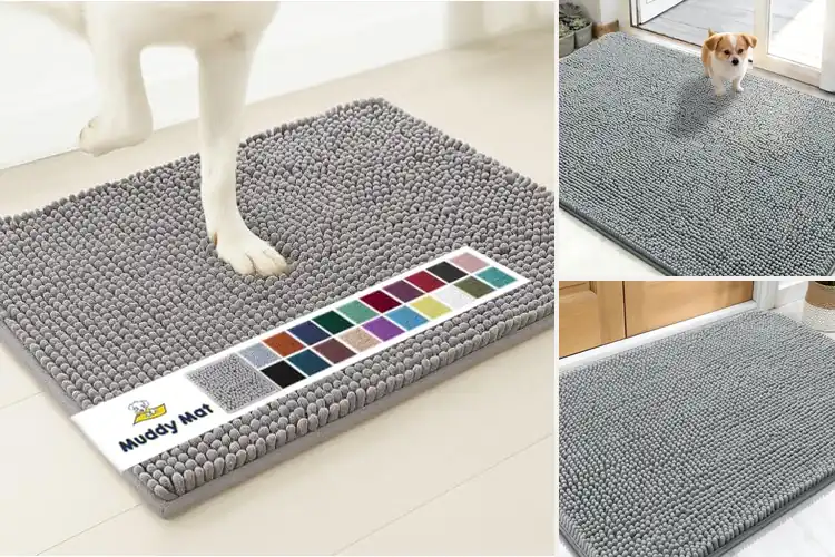 Detailed view of Best Chenille Entryway Rugs