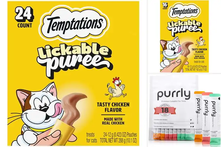 Detailed view of Best Chicken Cat Treats Purées