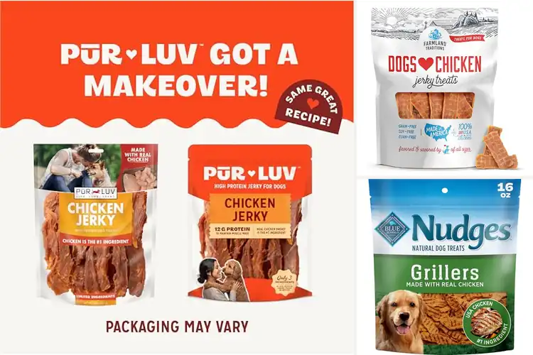 Detailed view of Best Chicken Dog Snacks