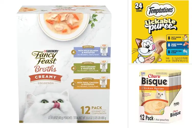 Detailed view of Best Creamy Cat Food Toppers
