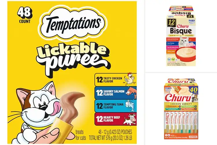Detailed view of Best Creamy Cat Purées: Top 10 Picks for Fun Treat Time