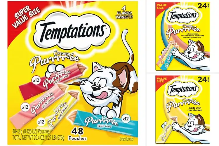 Detailed view of Best Creamy Purée Cat Treats