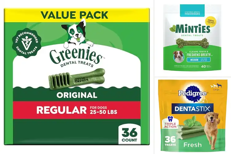 Detailed view of Best Dental Dog Treats: Fresh Breath & Clean Teeth