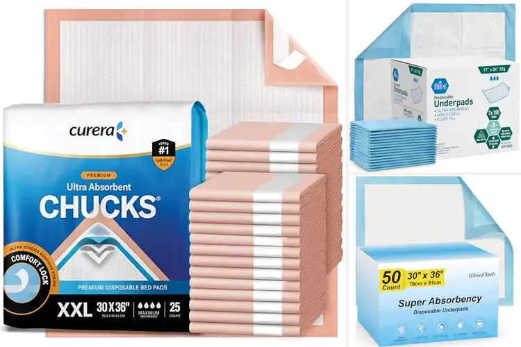 Detailed view of Best Disposable Underpads: Stay Dry, Comfortable & Care-Free