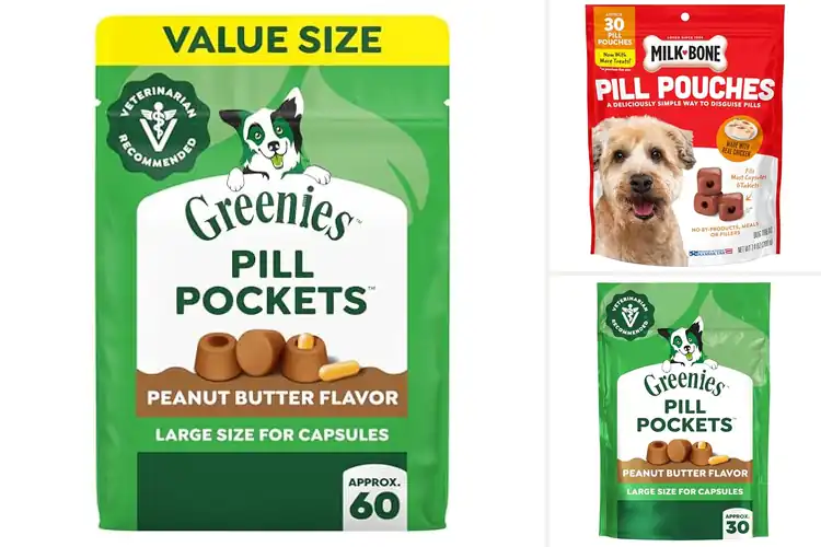 Detailed view of Best Dog Pill Pouches