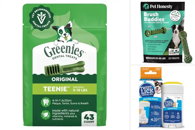 Detailed view of Best Dog Teeth Cleaning Treats For Gingivitis