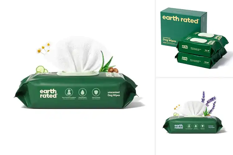 Detailed view of Best Earth Rated Pet Wipes
