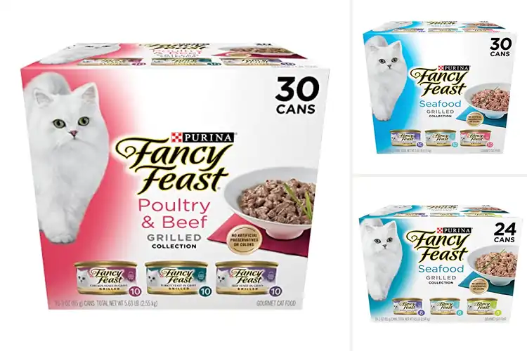Detailed view of Best Fancy Feast Grilled Cat Food