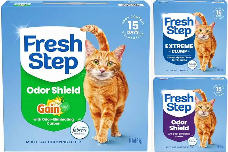 Detailed view of Best Febreze Freshness Cat Litter