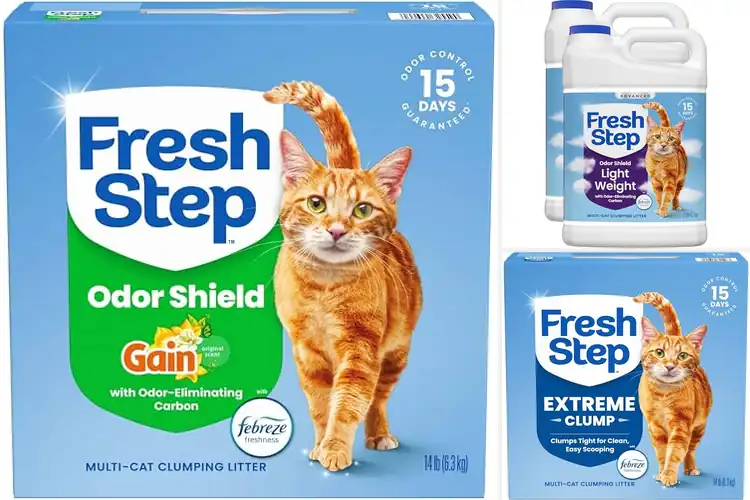 Detailed view of Best Febreze Freshness Cat Litters