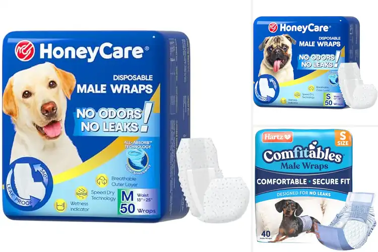 Detailed view of Best Fitting Dog Wraps