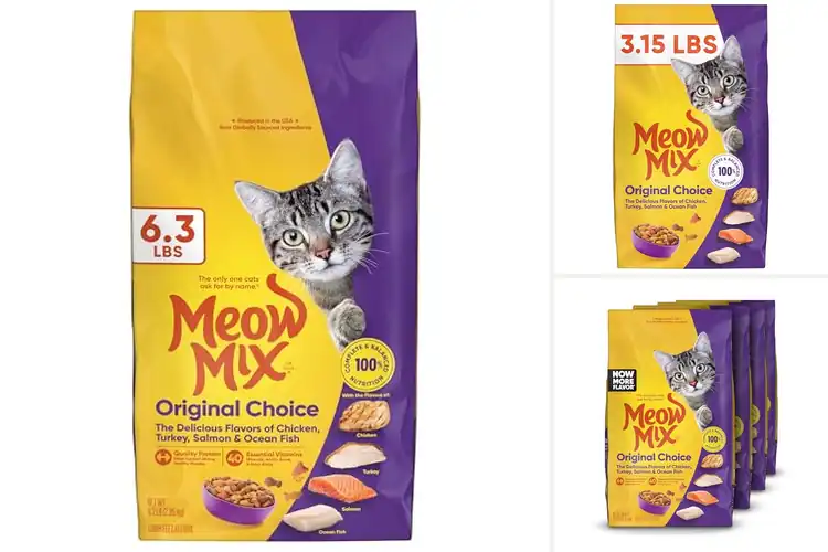 Detailed view of Best Flavor Meow Mix Original Choice