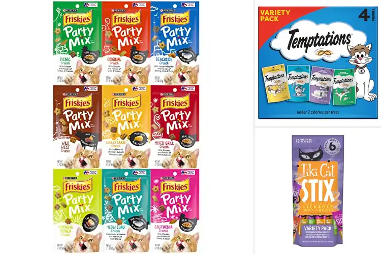 Detailed view of Best Flavor Variety Cat Treats: Happy Cat, Happy Life