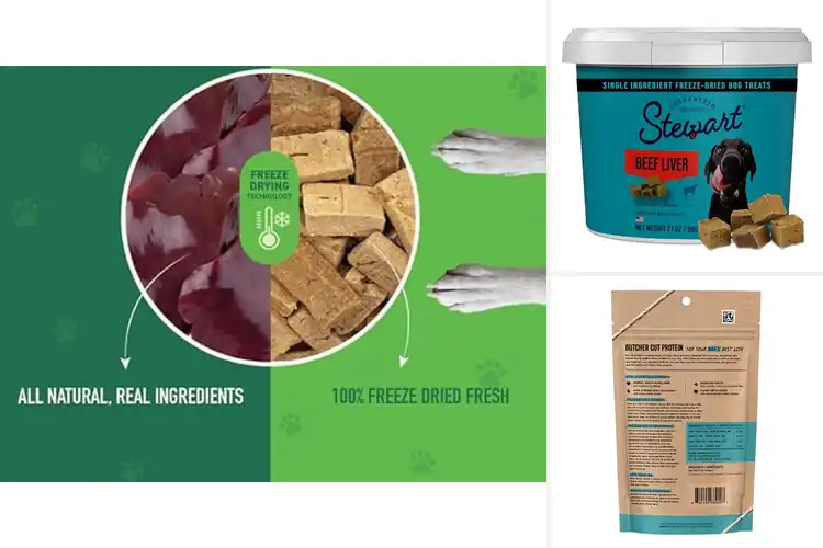 Detailed view of Best Freeze Dried Beef Liver Protein for Dogs