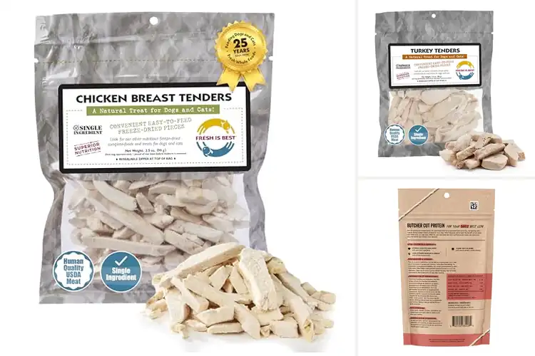 Detailed view of Best Fresh Freeze Dried Dog Treats: Happy, Healthy Pups
