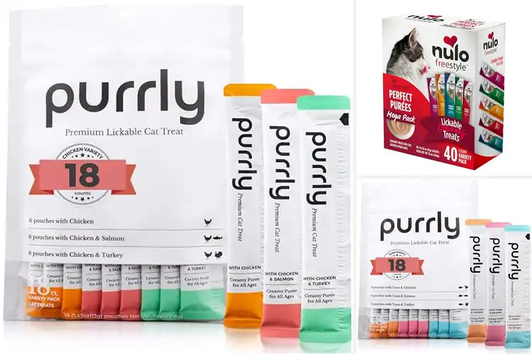 Detailed view of Best Grain Free Cat Treats Purées