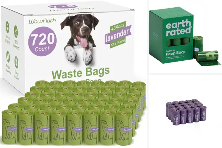 Detailed view of Best Lavender Scented Dog Poop Bags