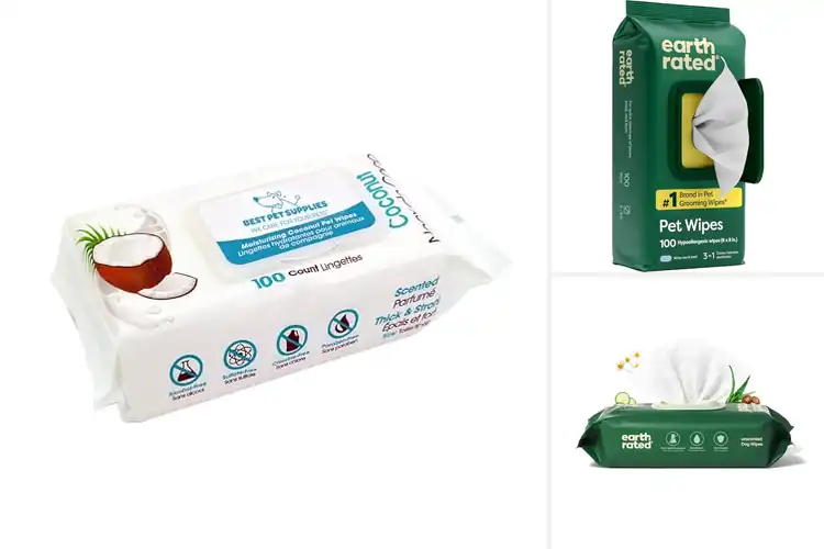 Detailed view of Best Moisture Rich Pet Wipes: Fresh, Silky Coats Made Easy