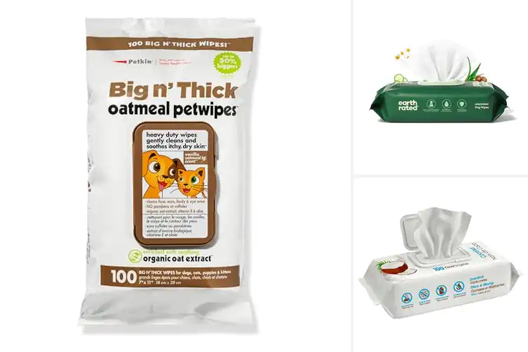 Detailed view of Best Moisturizing Pet Wipes