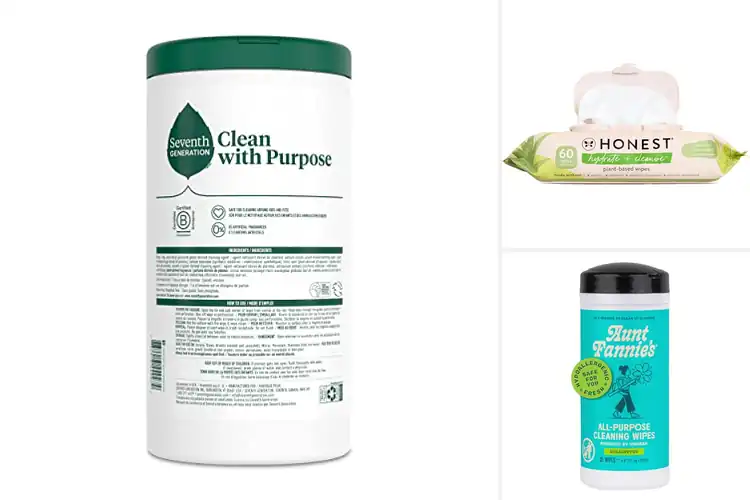 Detailed view of Best Natural Ingredient Wipes