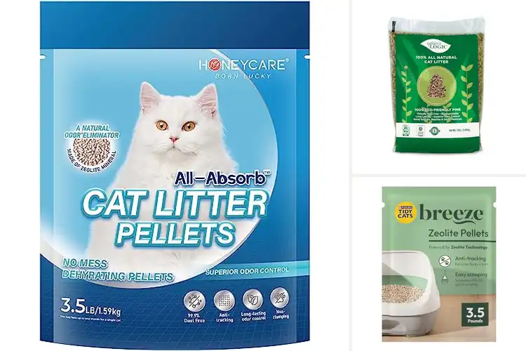Detailed view of Best Odor Control Litter Pellets