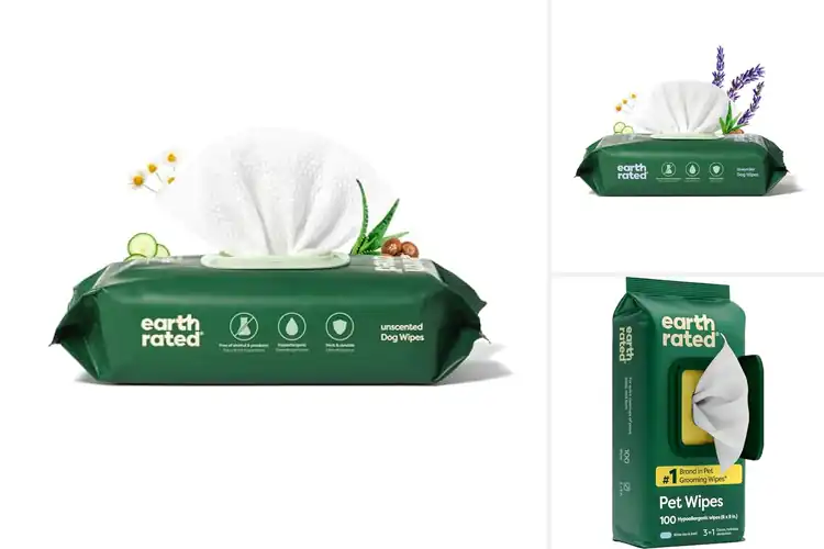 Detailed view of Best Paws Body Butt Wipes: Gentle, Hypoallergenic Pet Care