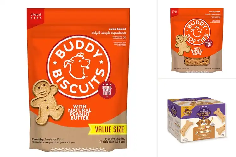 Detailed view of Best Peanut Butter Flavored Dog Treats