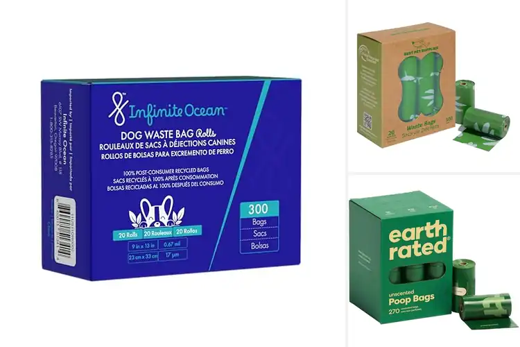 Detailed view of Best Post-Consumer Recycled Poop Bags