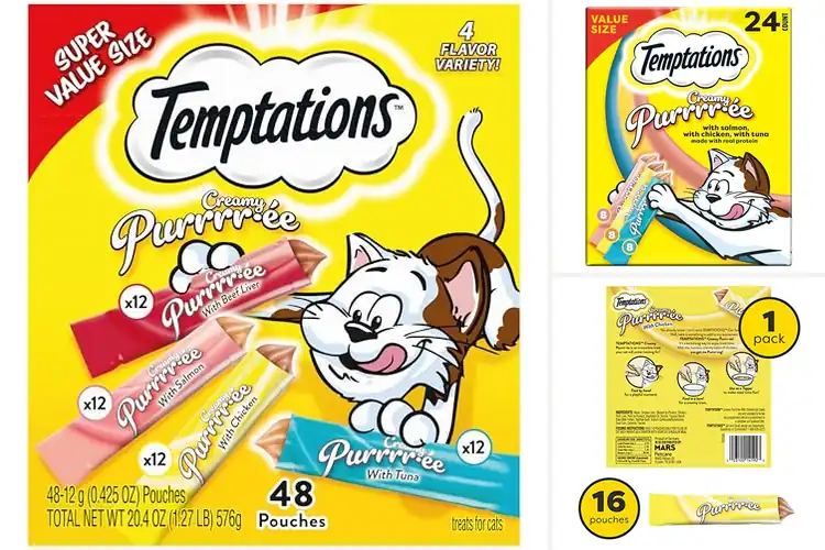 Detailed view of Best Squeezable Cat Purée: Creamy, Tasty, Bonding Treats