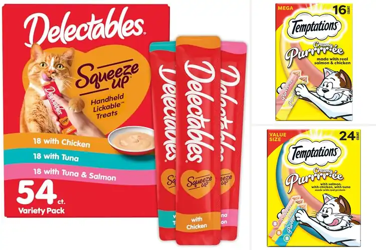 Detailed view of Best Squeezable Cat Treats