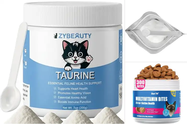 Detailed view of Best Taurine Cat Health Supplements