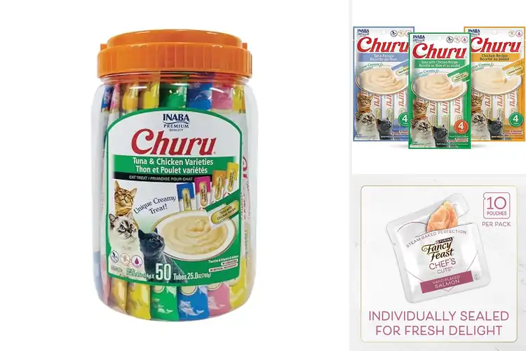 Detailed view of Best Tuna Chicken Cat Treats Variety Pack