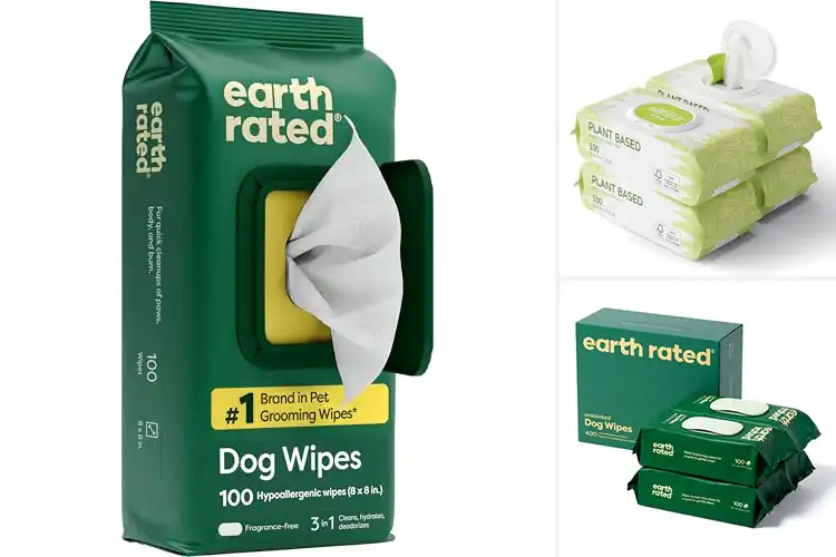 Detailed view of Best Unscented Dog Wipes
